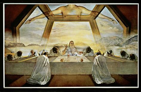 salvador dali last supper painting meaning